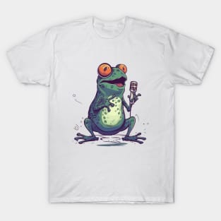 Frog singing T-Shirt